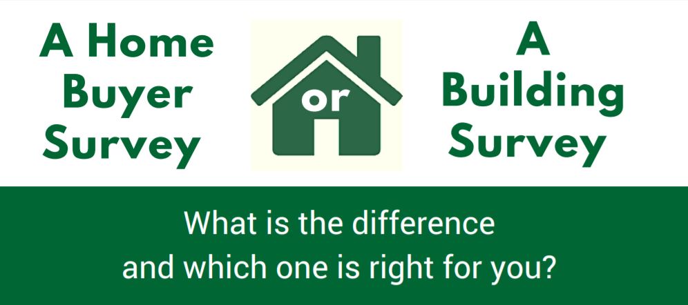 Infographic preview - homebuyer survey vs building survey