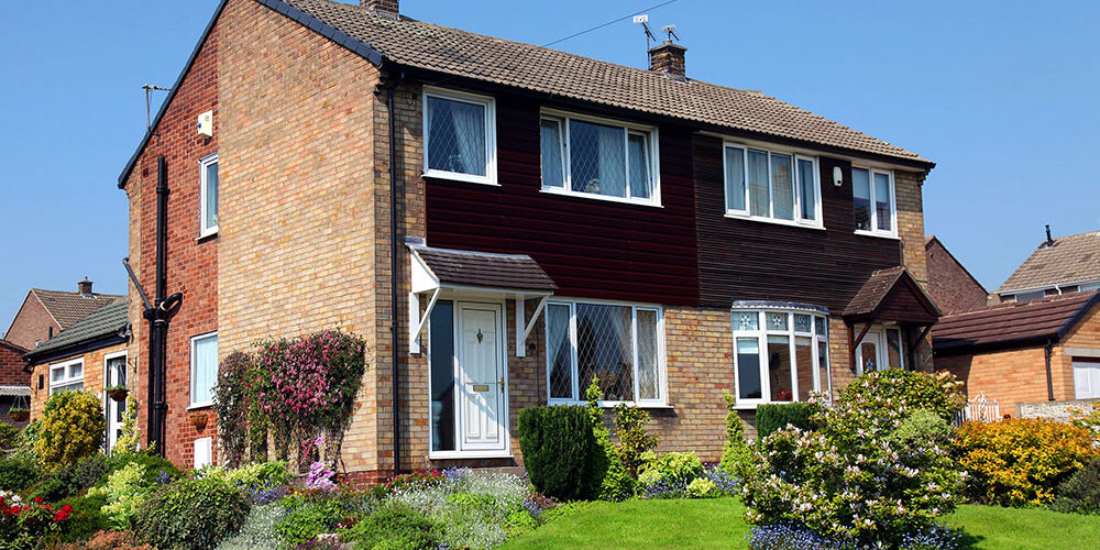 A classic English house A classic English house with building defects